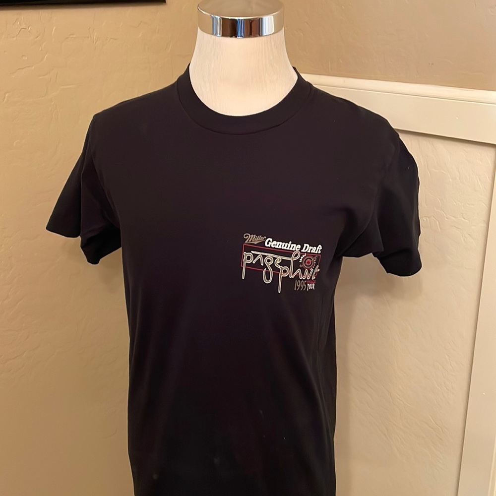1995 Led Zeppelin Robert Plant Jimmy Page no-quarter concert T-shirt